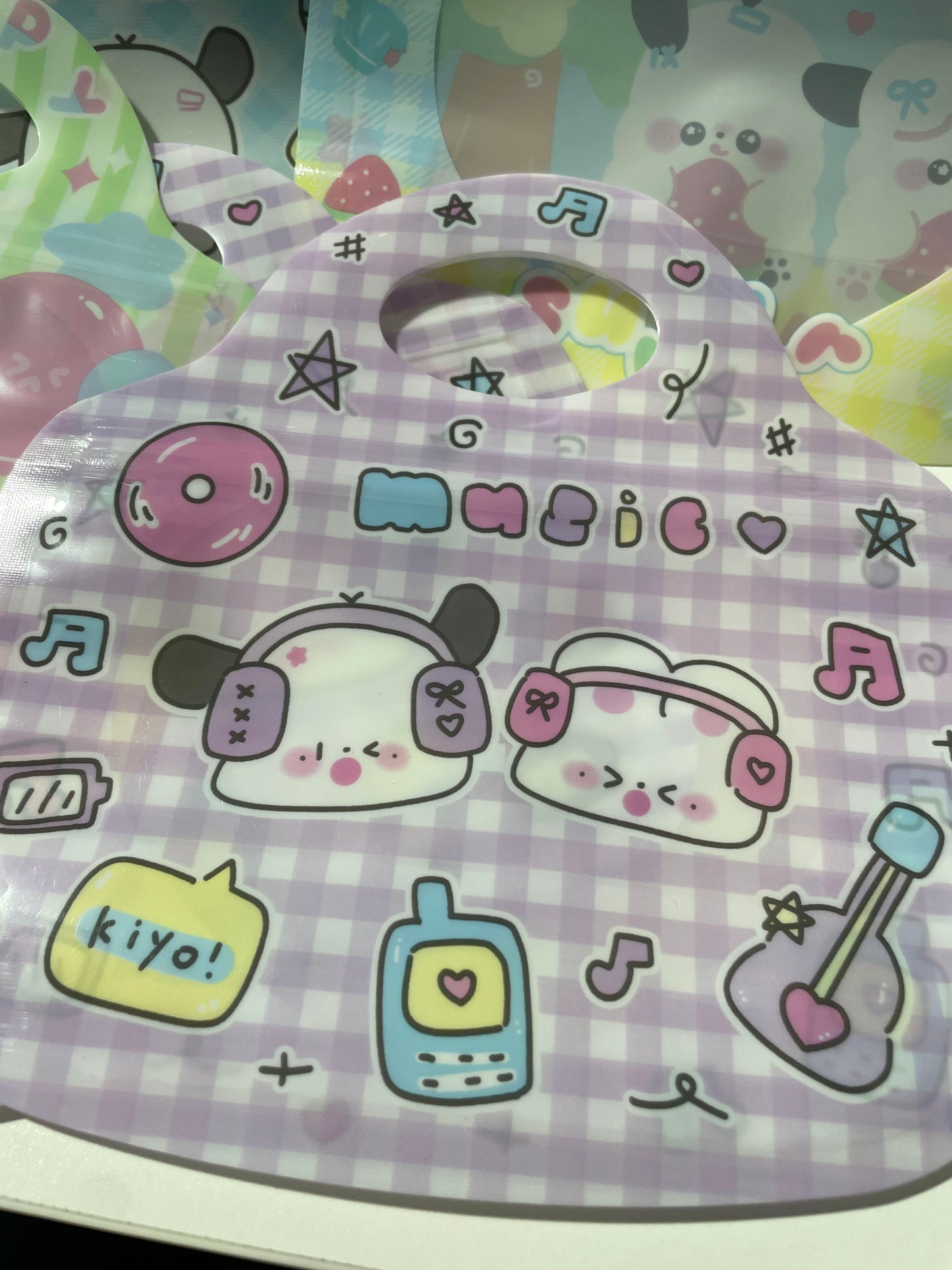 (NEW) Sweet ice cream puppy bags