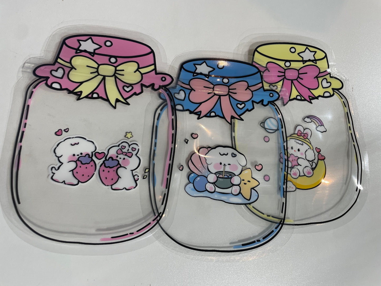 (NEW) Ice Cream cup/wish bottle Bags