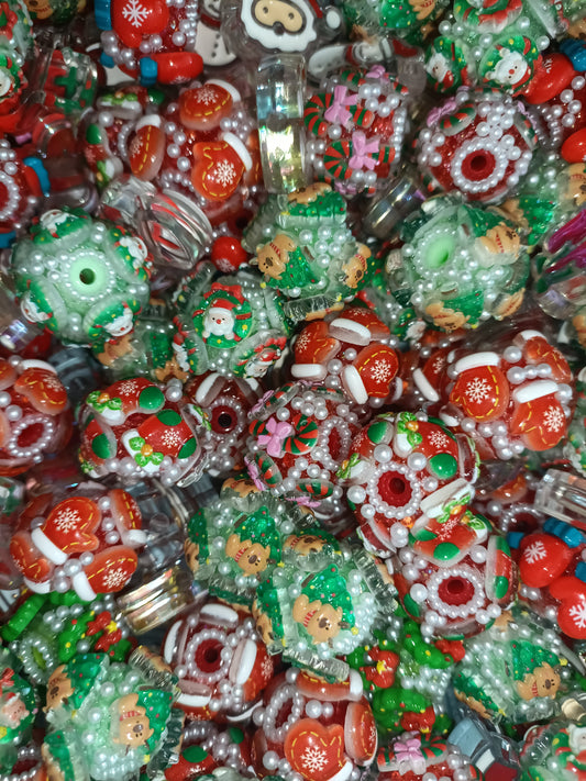 (New)Beautiful Christmas Flower beads