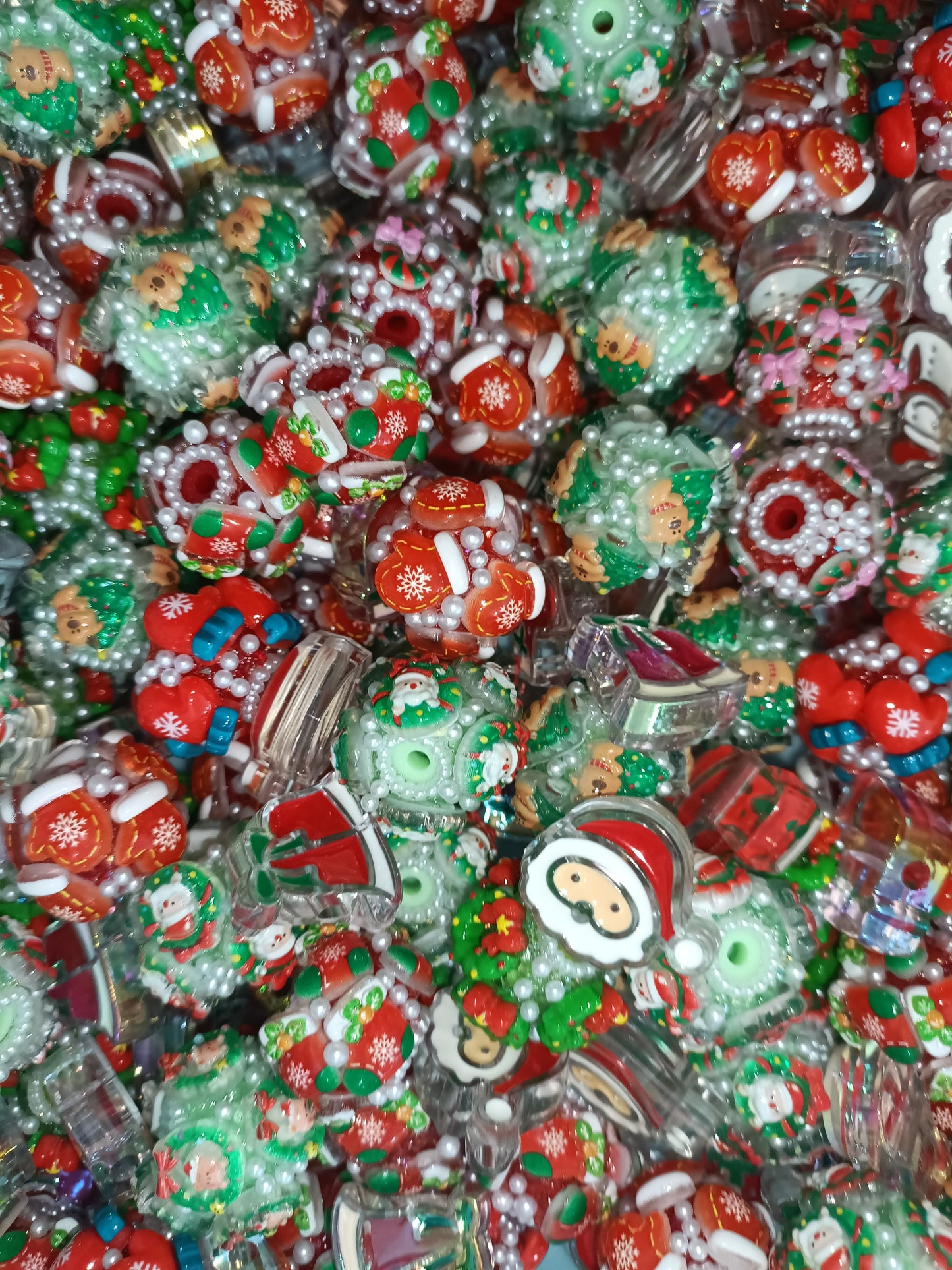 (New)Beautiful Christmas Flower beads