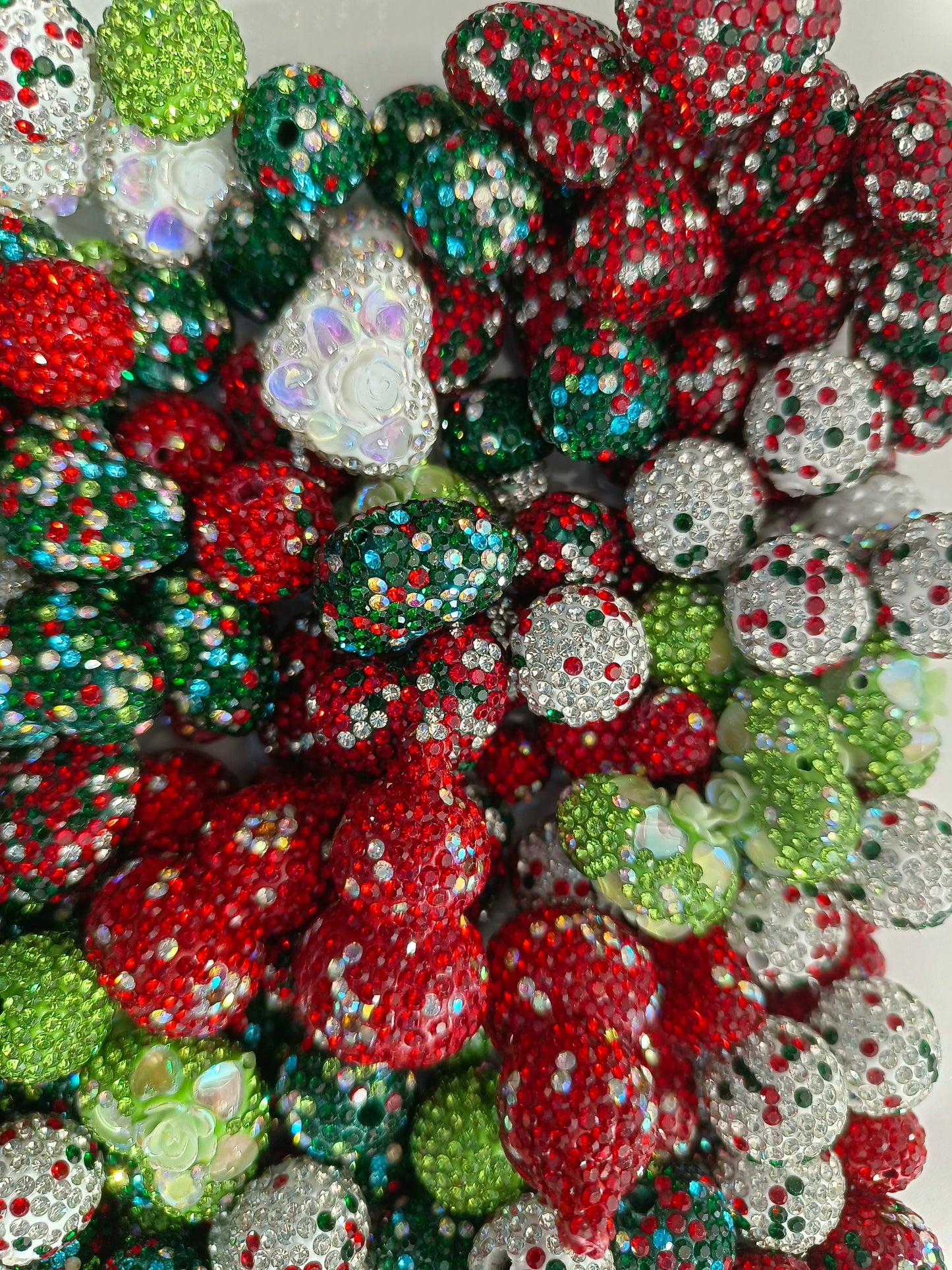 (NEW)Lucky Christmas Diamond Beads