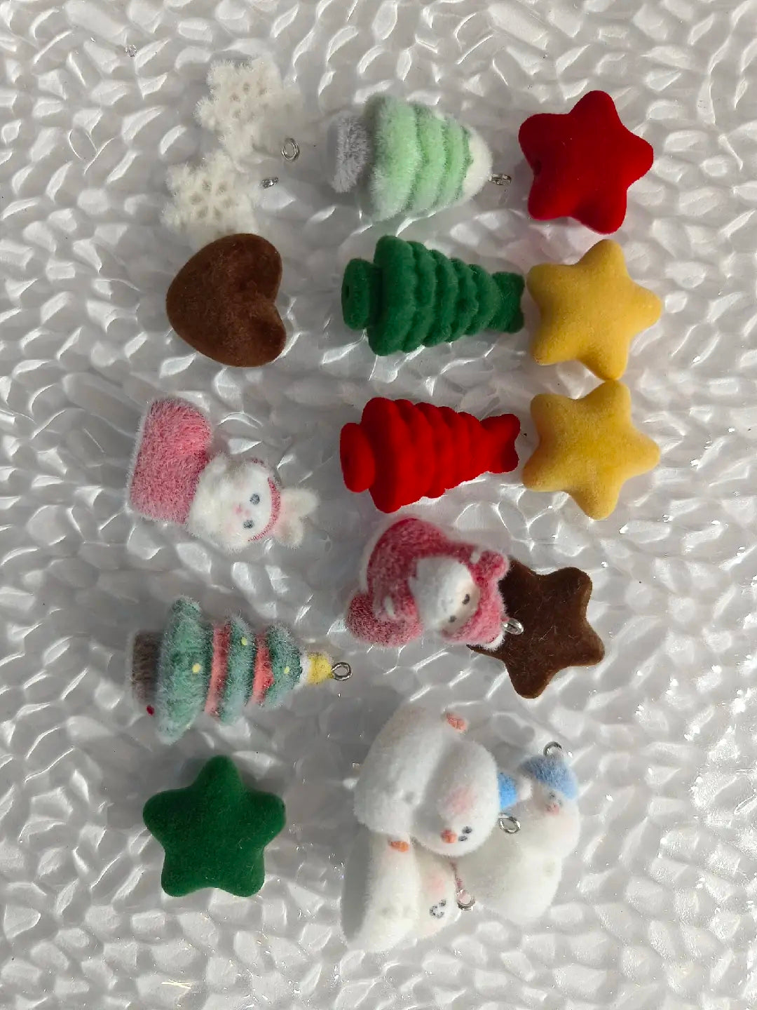 (New)Adorable Christmas Festival Fluffy Beads