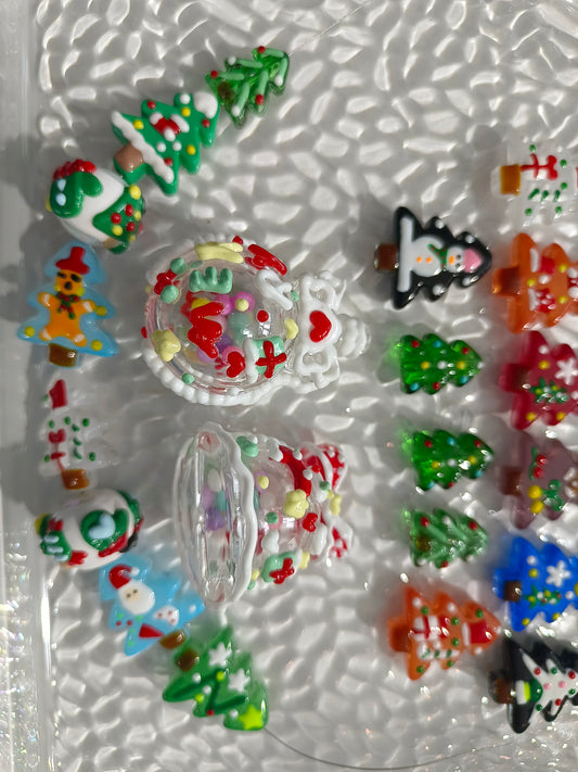 (New)Christmas glass beads and Bubble