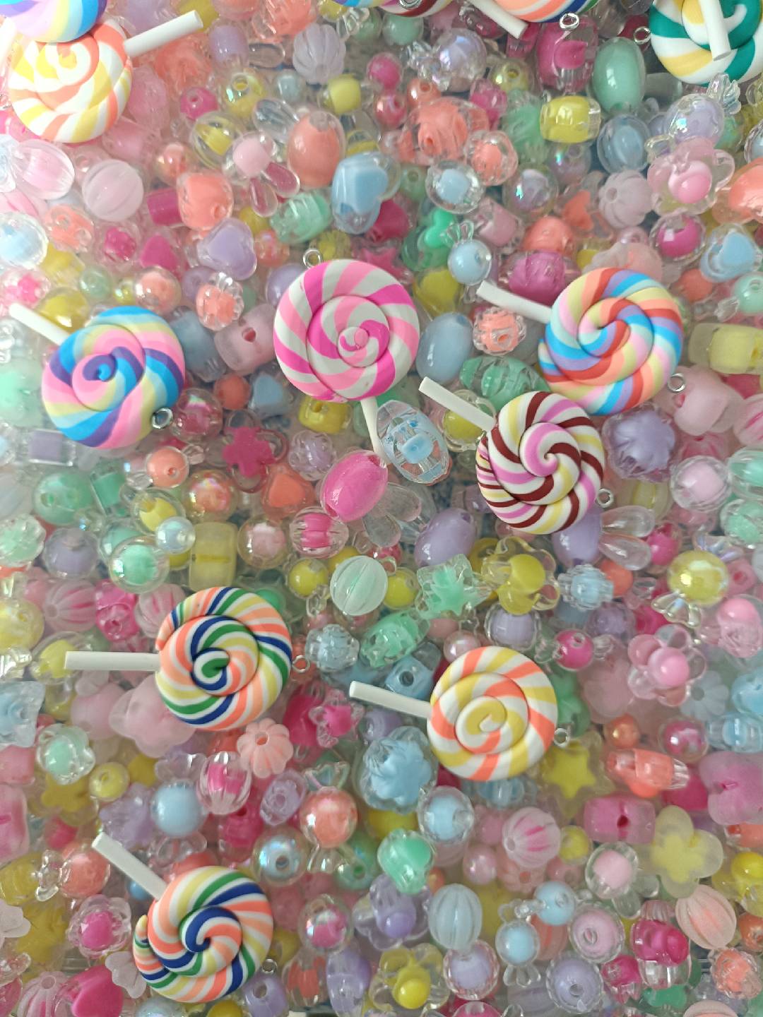 (NEW) Mix of Colorful Candies and Lollipop
