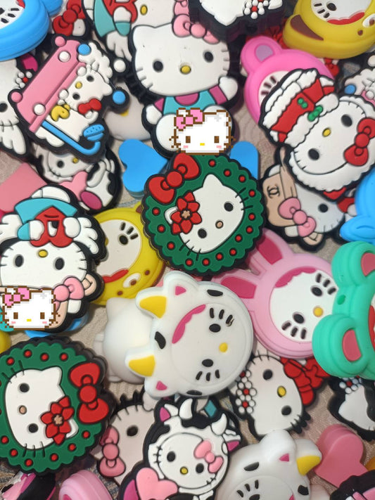 (New) Kitty Cat Silicone beads Collection