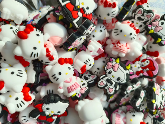 (New) Kitty Cat Silicone beads Collection-Halloween Party