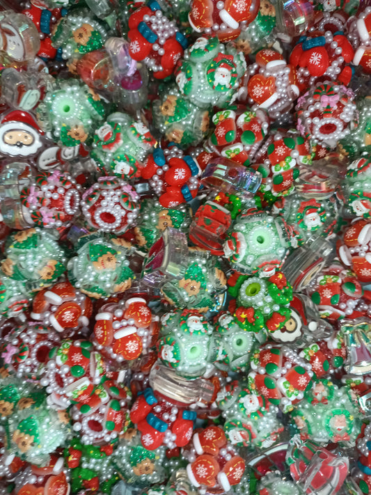 (New)Beautiful Christmas Flower beads