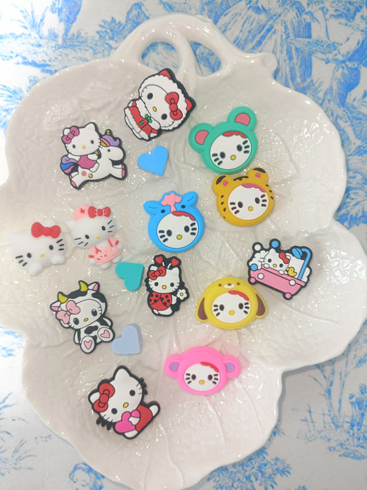 Adorable Unique Kitty Silicone Beads Collection