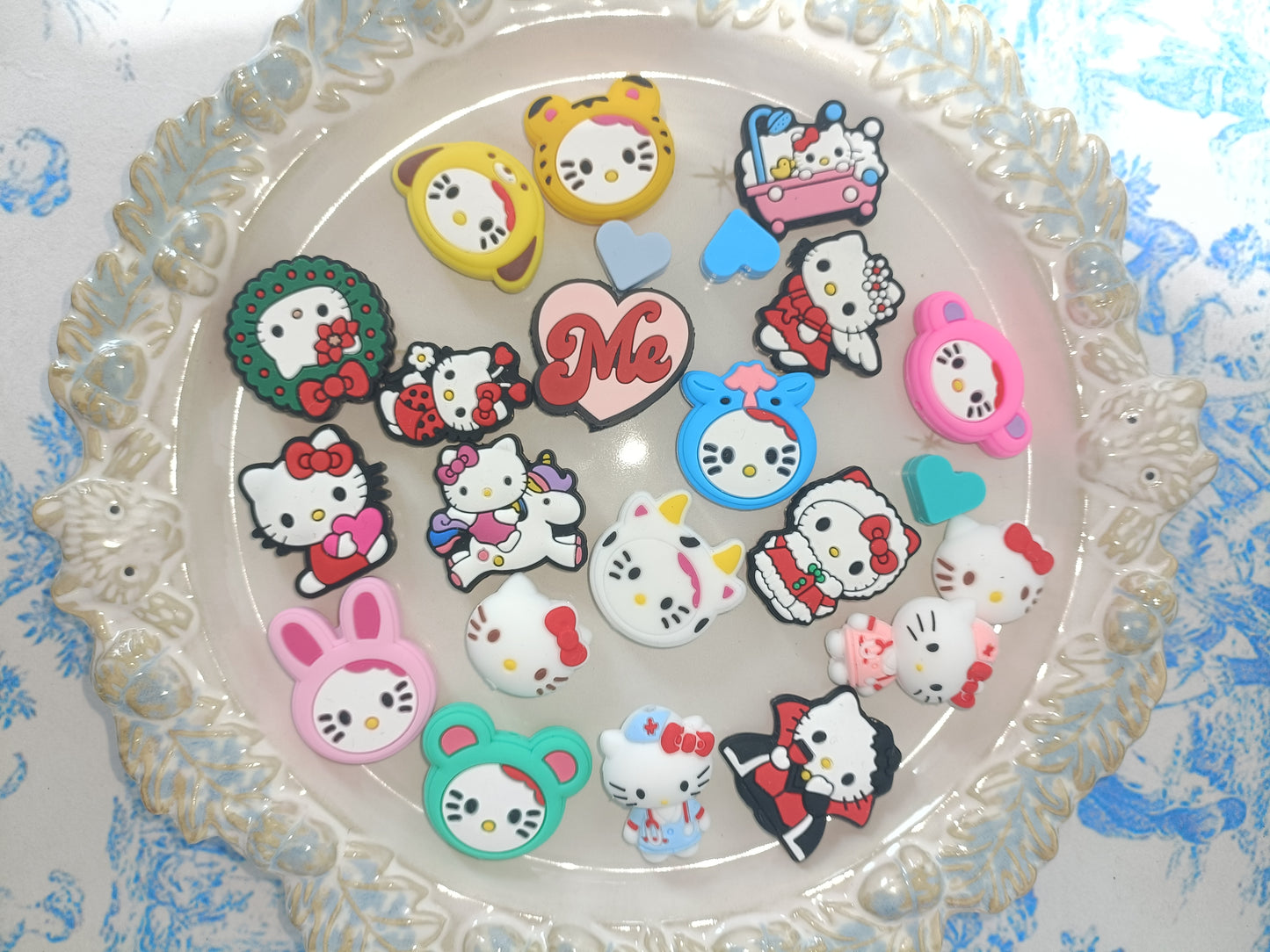 Adorable Unique Kitty Silicone Beads Collection