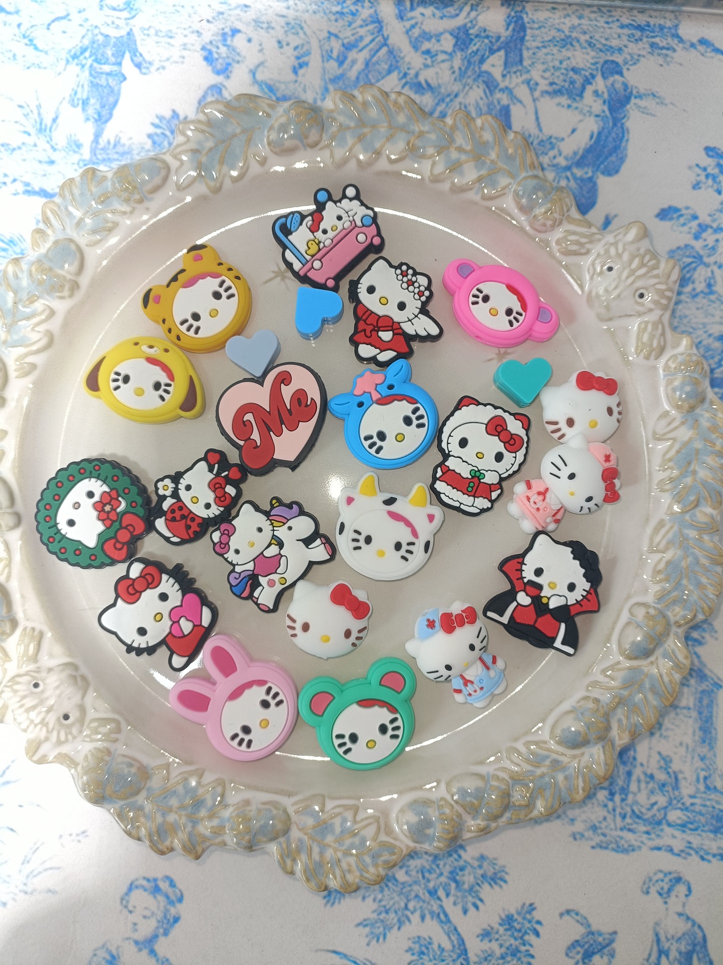 Adorable Unique Kitty Silicone Beads Collection