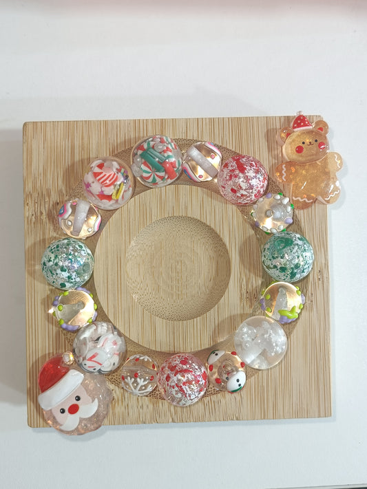 Christmas Starlight Beads and Charm