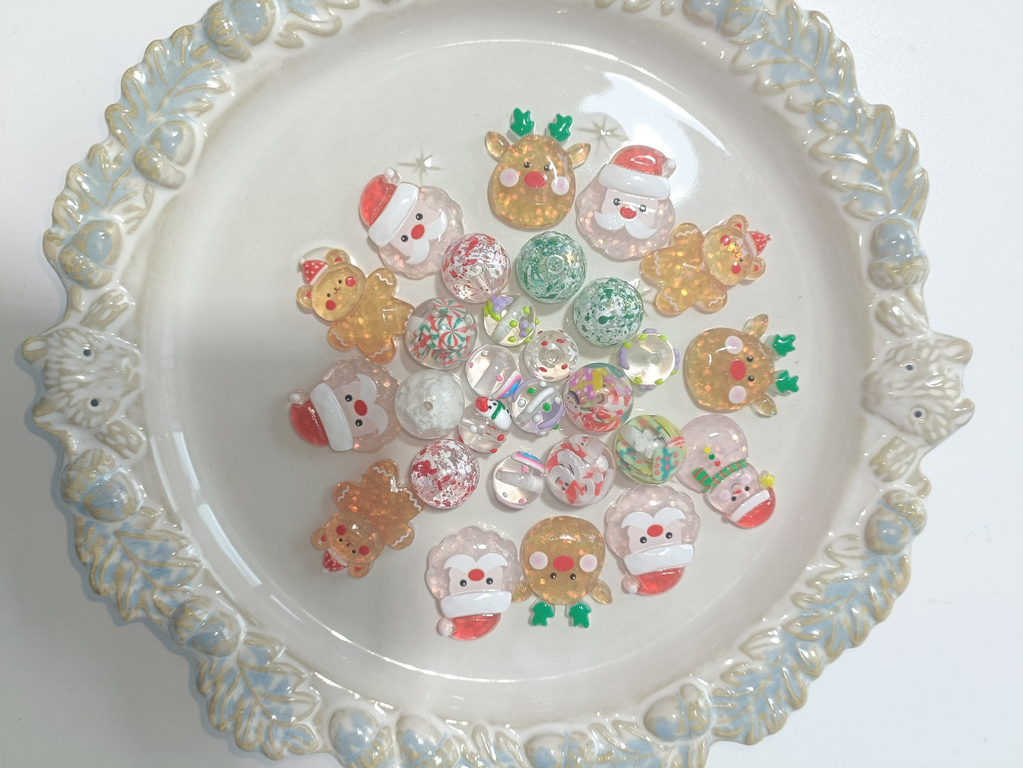 Christmas Starlight Beads and Charm