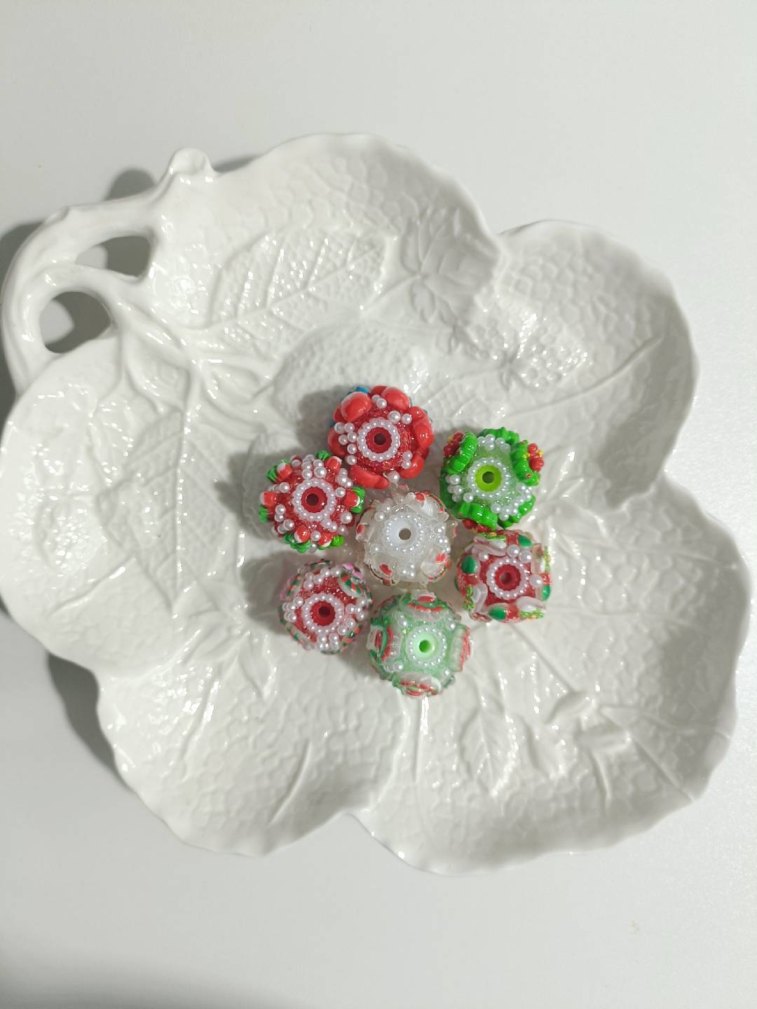 (NEW)Christmas Festival Glory Bloom Beads