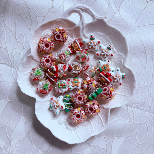 (Black Friday Sale)Beautiful Christmas Flower beads